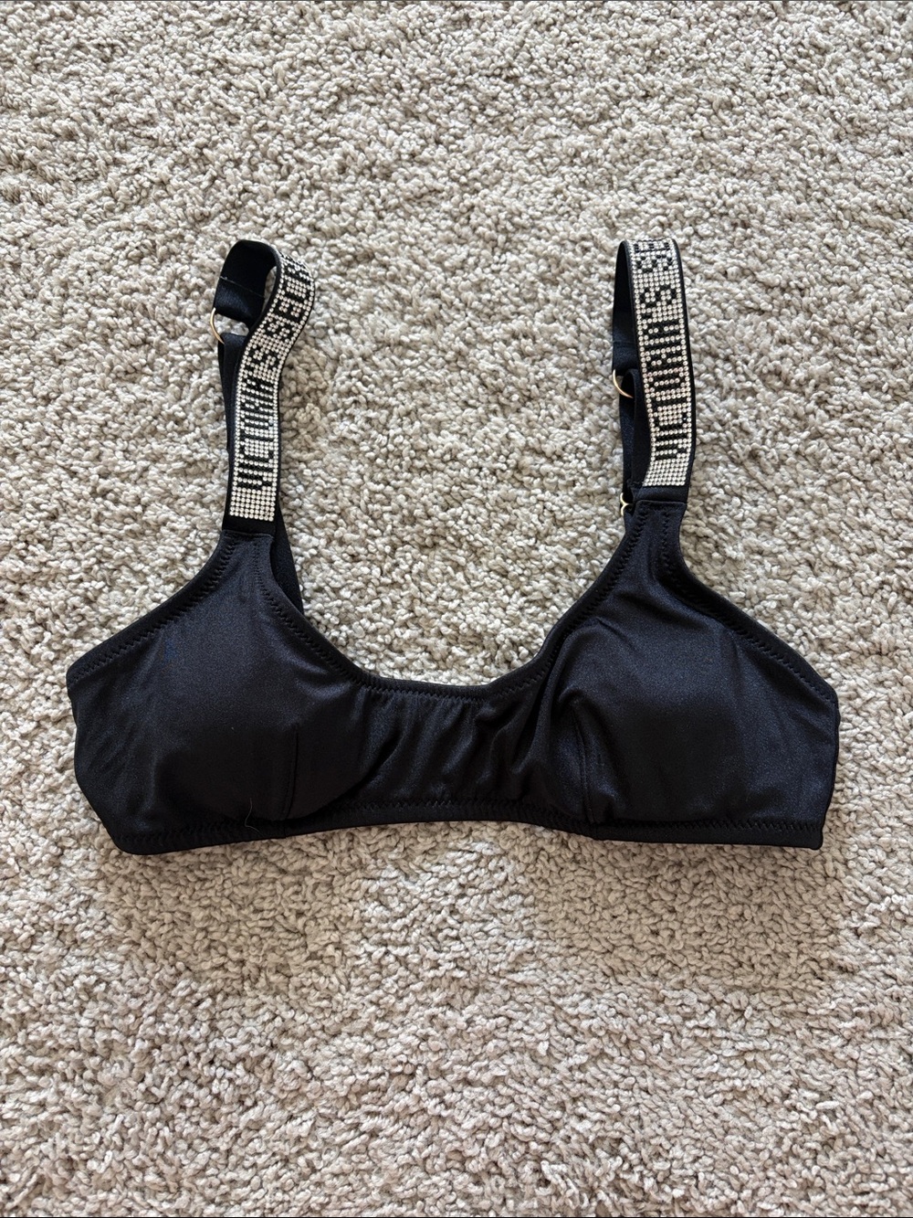 Victoria’s Secret Bikini Top with Embellished Straps